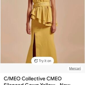 C/MEO Collective Vibrant Yellow Dress